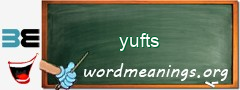 WordMeaning blackboard for yufts